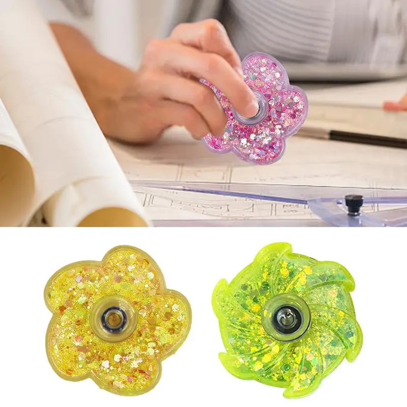 

Spinner Stress Toy Hand Spinners Fidget Spinning Toys For Adults Stress less Petal Shape Spinning Top Fidget Toys Party Supplies