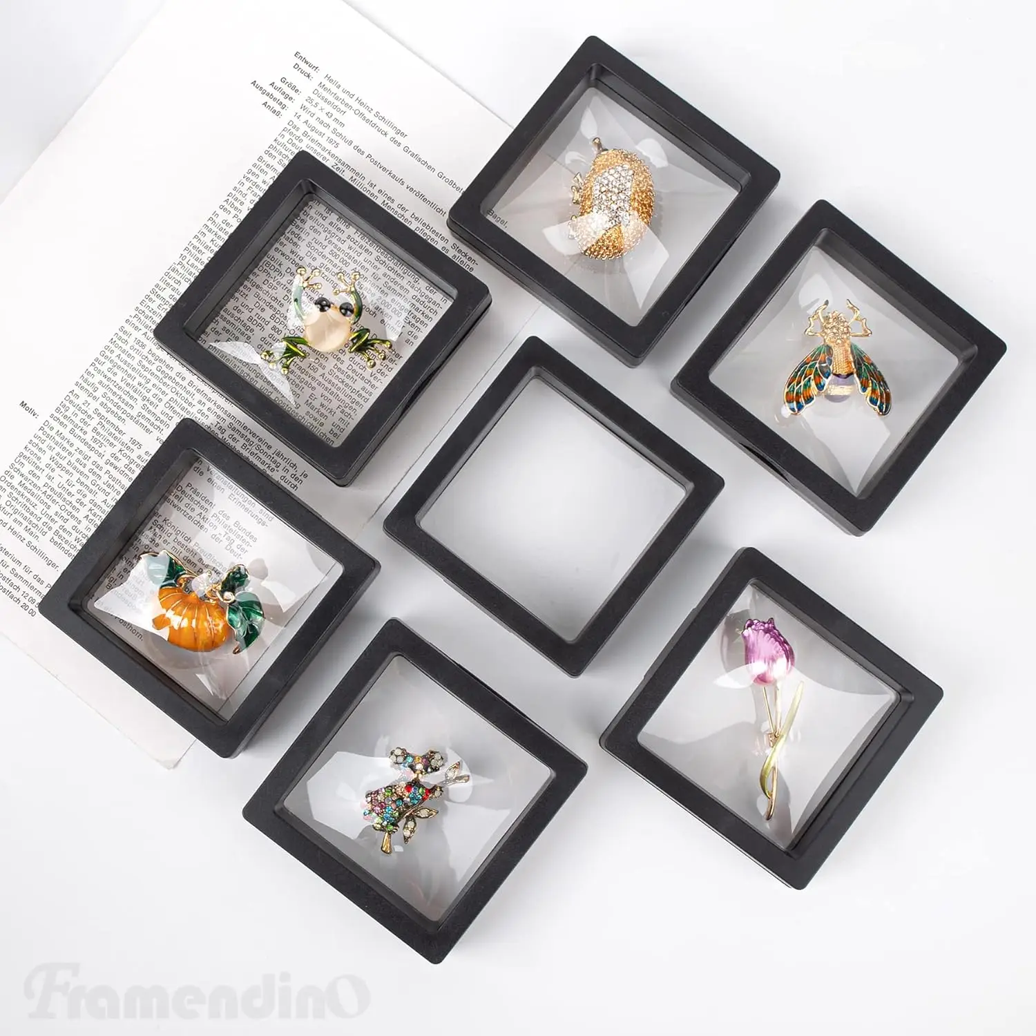 

Jewelry storage box, gemstone storage, suitable for storage of rings, earrings, jewelry, specimens, bracelets, jewelry, etc.