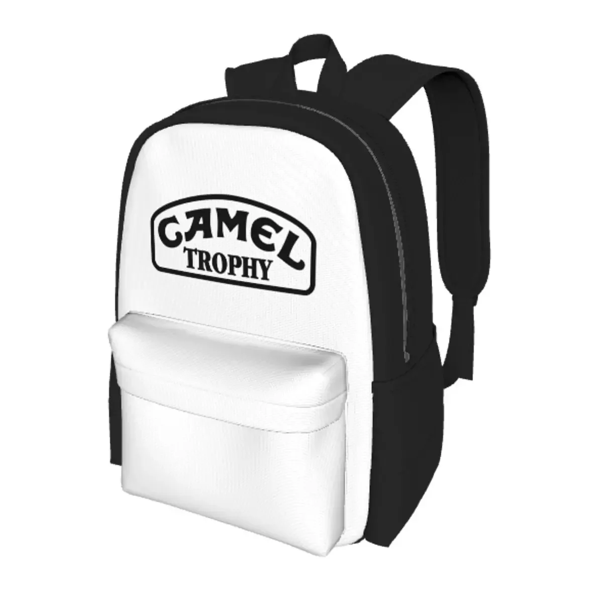 

Camel Trophy Black Student Backpack School Bag Hiking Travel Daypack for Boys Girls Bookbag Shoulder Bags