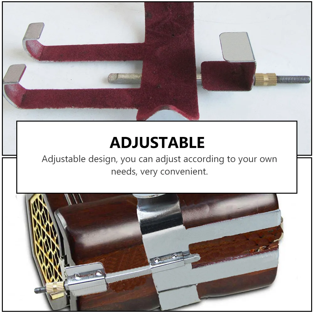 

Adjustable Erhu Waist Support Bracket Stand Holder Iron Hanger Stable Durable For Standing Performance Convenient Support Rack