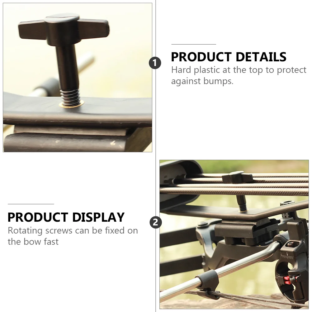 سهم بلاستيكي 4 فتحات سهم مطاطي فتحة دوارة برغي فيكس قوس سريع صلب ناعم سحب رماية خارجية