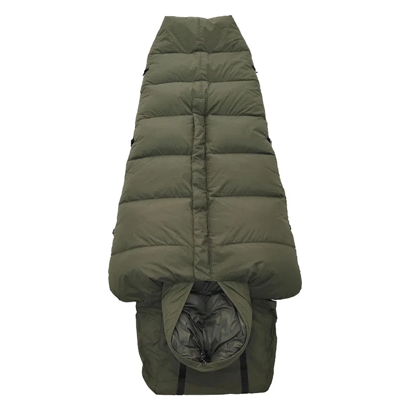 Down warm sleeping bag Outdoor camping sleeping bag can be customized warm sleeping bag