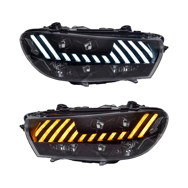 

For Volkswagen Scirocco 2009-2016 Car Accessories LED Headlight DRL Front Lights Upgrade Head Lamp Dynamatic Headlamp