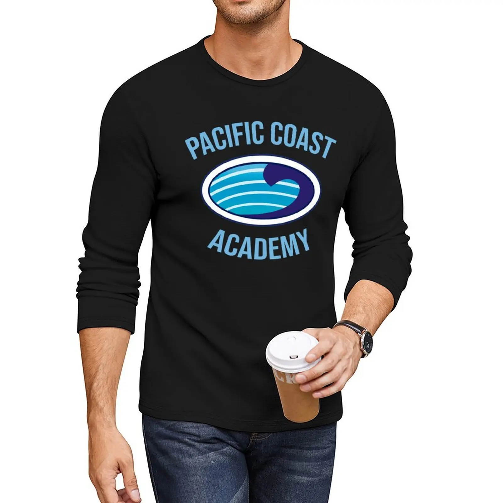 

PCA zoey 101 pacific coast academy logo Long T-Shirt plain t-shirt sports fan t-shirts t shirts for men