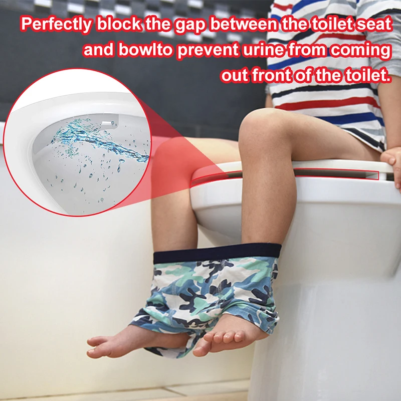 Toilet Seat Pee Splash Guard Multipurpose Potty Training Urine Protective Guard Childern Easy Operation Toilet Seat Accessories