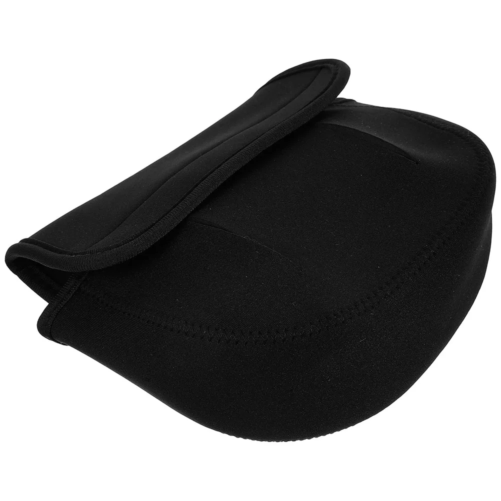 

Fishing Reel Protective Cover Conventional Case for Reels Small Baitcasting Black Covers Bags