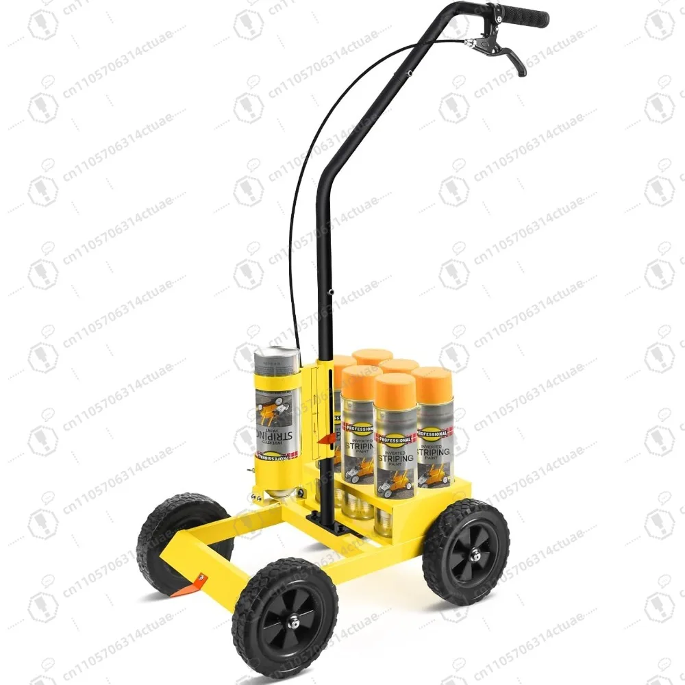 آلة وضع علامات الخطوط، آلة ربط موقف السيارات، متوافقة مع طلاء رش الشريط المقلوب الاحترافي