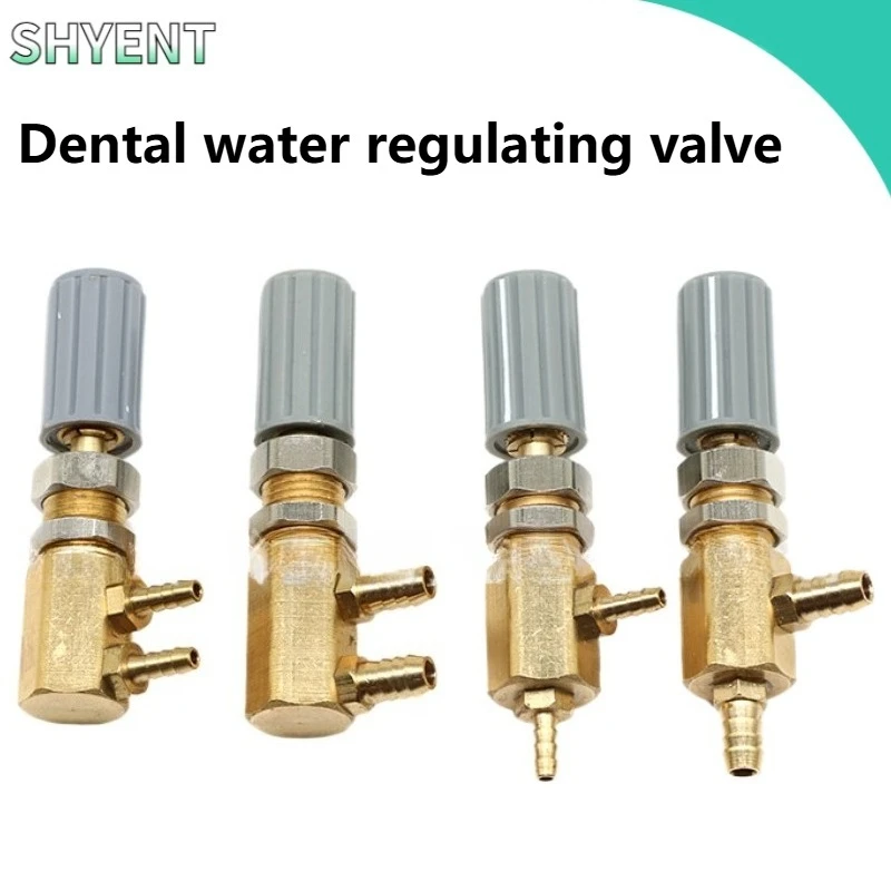 

2PCS Dental Regulator Control Valve F /T Type 3mm5mm Connector Dental Chair Turbine Set Regulator Valve Tool Oral Products