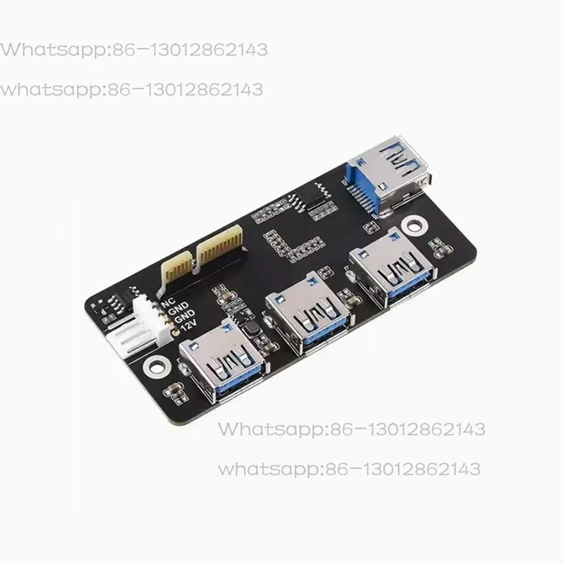 PCIe to USB 3.2 Gen1 PCI-E Adapter Development Board Extension Card For   CM4 IO Board