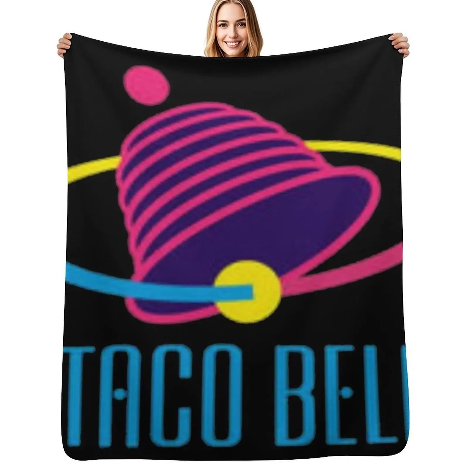 

taco bell 4 Throw Blanket anime Thin Decorative Sofas Blanket