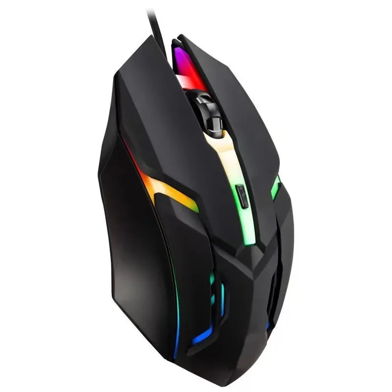 Latest High-quality Ergonomic Gaming Mouse, Suitable for Desktop and Laptop Computers, 4-button USB RGB Backlit Mouse