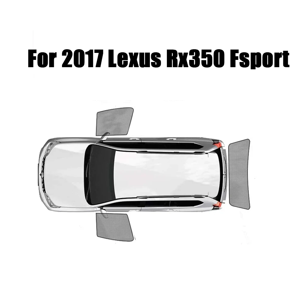 

for kids travel Magnetic Car Sun Shade UV Protection Sunshade Car Curtain Car Side Windows Sun Visor For 2017 Lexus Rx350 Fsport