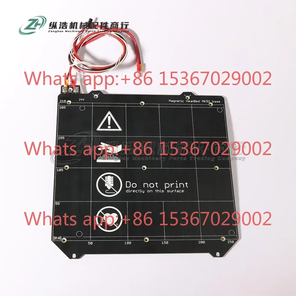 

Запчасти для 3d-принтера Clone Prusa i3 MK3, 3d-принтер с подогревом, без магнитной нагревательной кровати MK52, 24 В/12 В, вариант