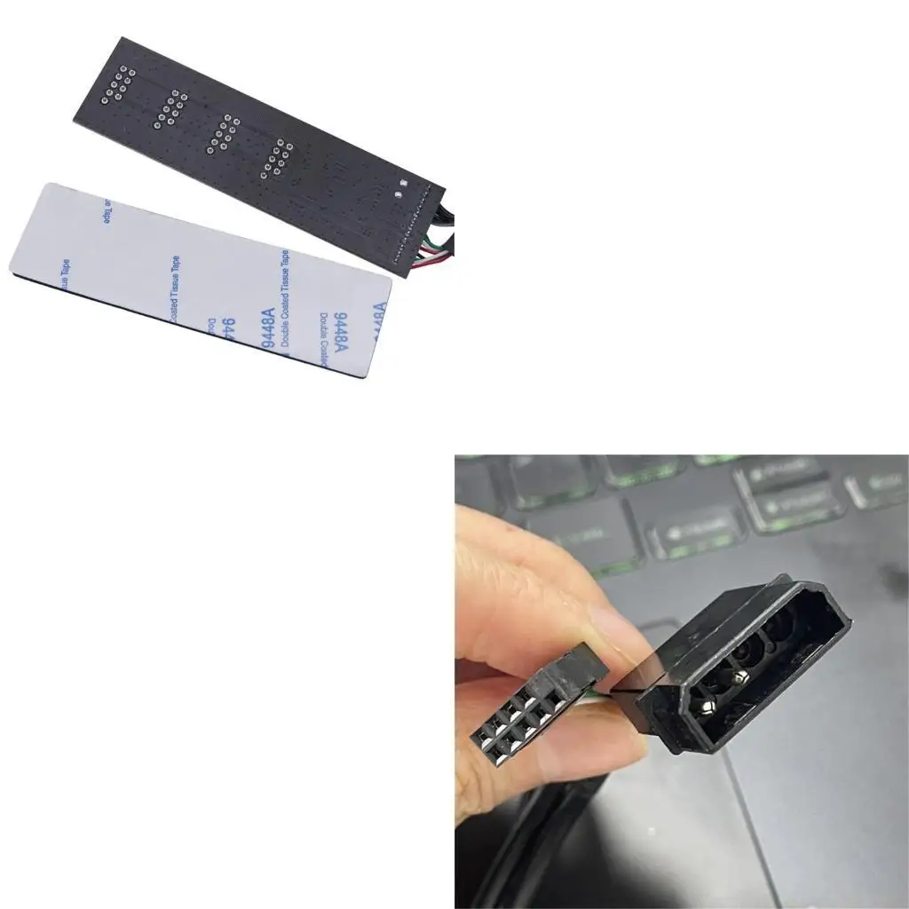 

New USB Hub USB Splitter USB2.0 9Pin to 4 9Pin Hub Adapter Riser Motherboard USB