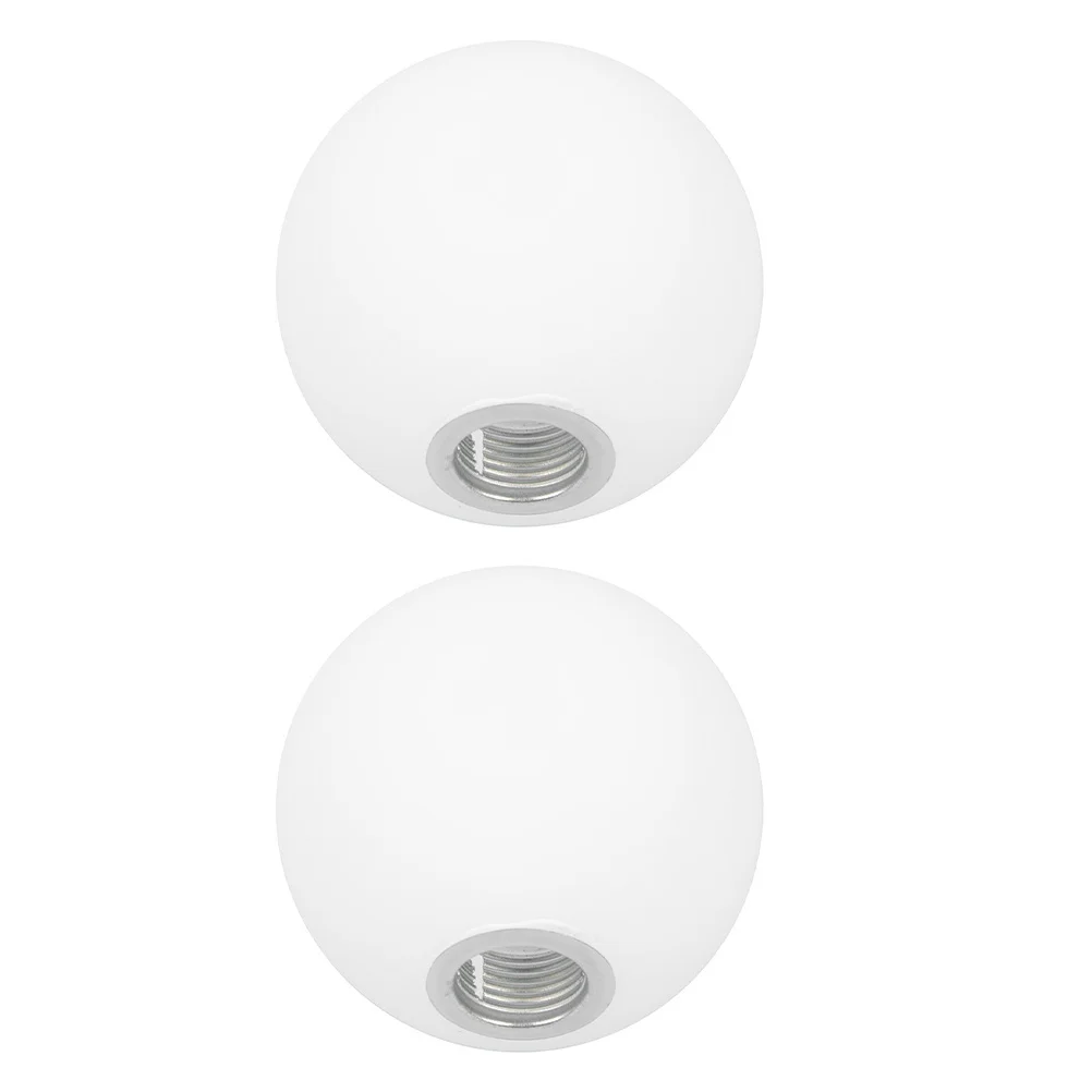 

2Pcs Glass Lampshade Frosted Ball Lamp Shade Cover for Ceiling Hanging Light Living Room Bedroom Decor Soft Lighting Fixture