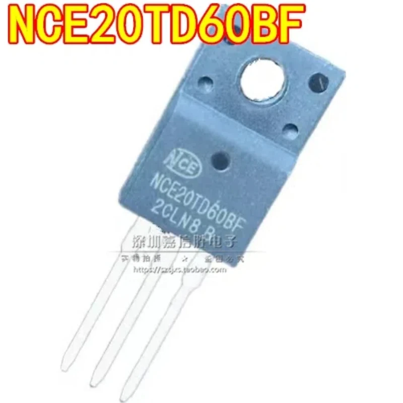 10PCS/20PCS/brand new NCE20TD60BF 20A 600V TO-220F IGBT power transistor