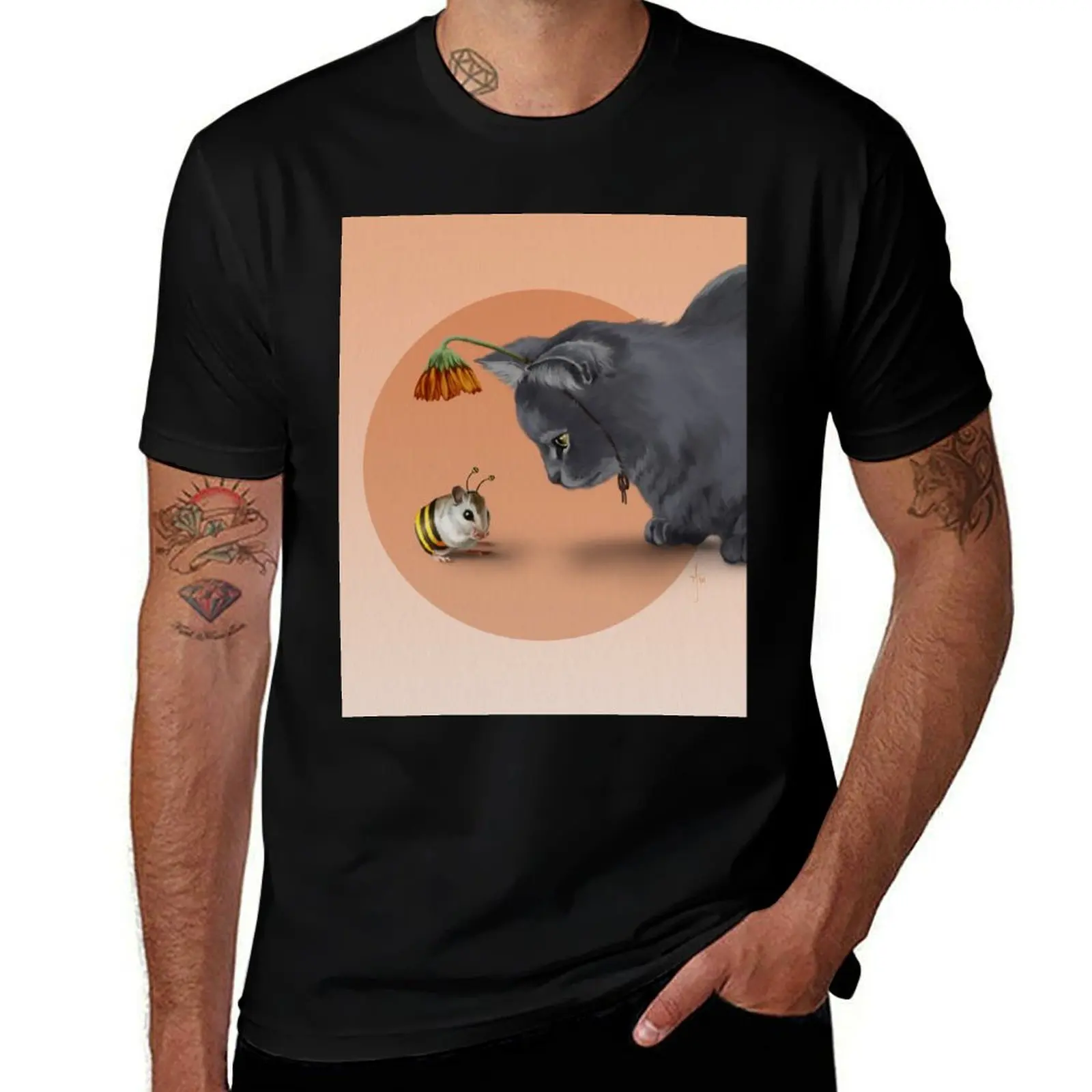 

Let's Be Friends T-Shirt man t shirts for men casual printed t shirts for man cotton t shirts high quality T-shirt