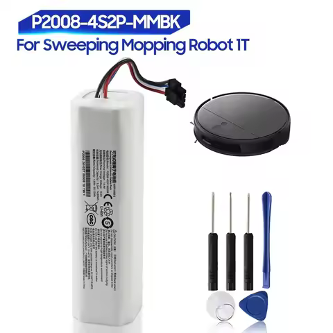 Replacement Battery For Xiaomi Mijia Mi Sweeping Mopping Robot Vacuum Cleaner 1T P2008-4S2P-MMBK Dreame S10 D9 F9 L10Pro L10Plus