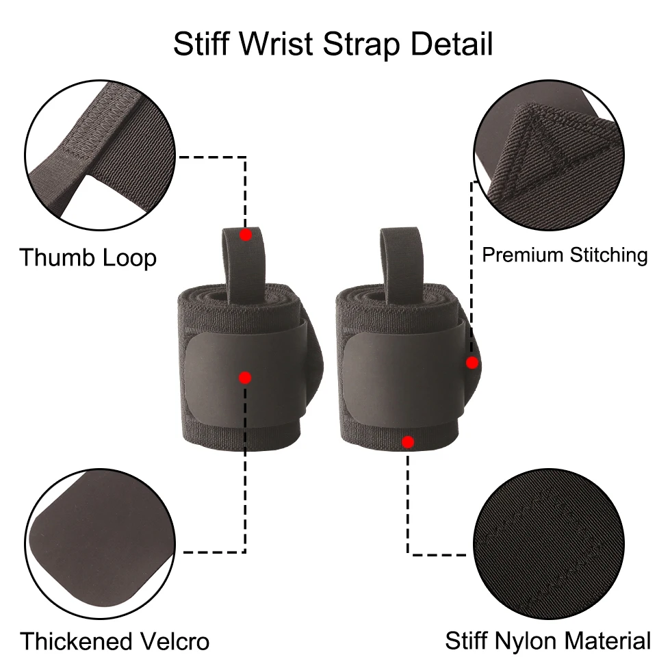 Жесткая повязка на запястье для тяжелой атлетики, тренировочная профессиональная поддержка запястья, повязка на большой палец для мужчин и женщин,