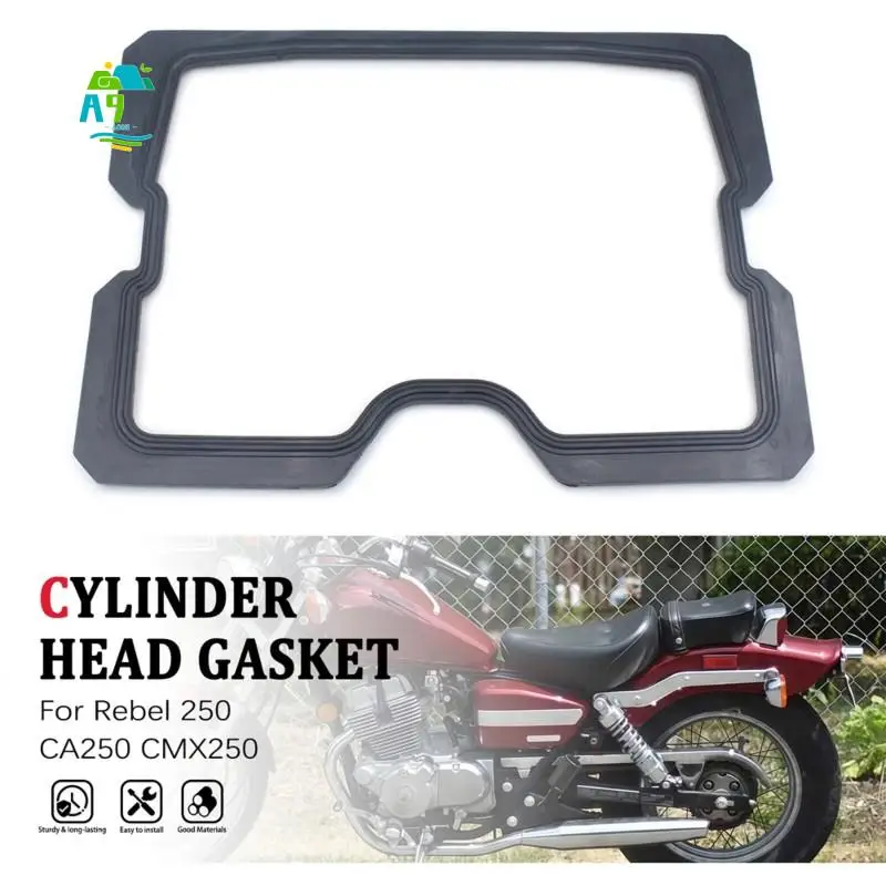 A09E-Motorcycle Cylinder Head Gasket Valve Cover Gasket For Honda Rebel 250 CA250 CMX250