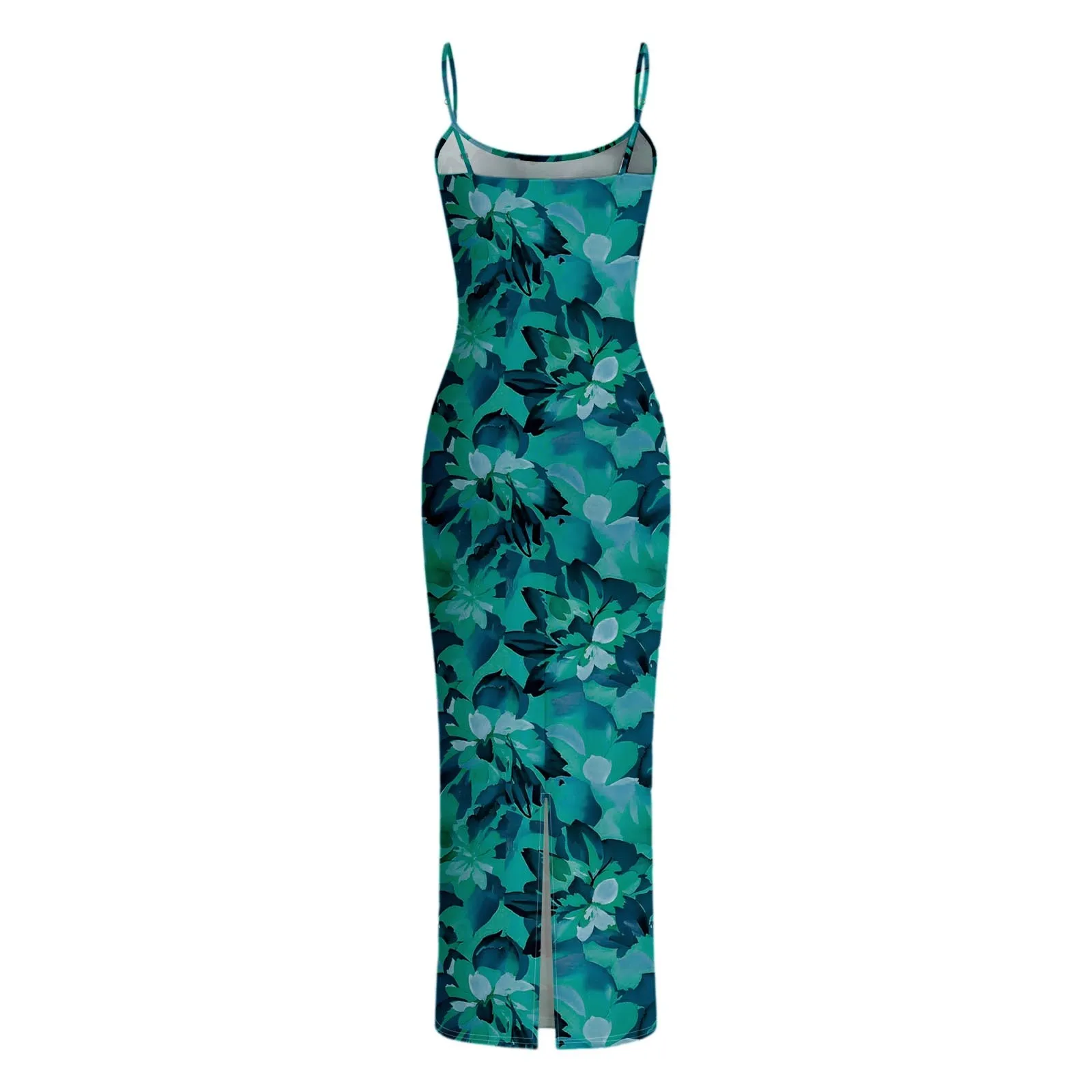 Women’s Summer Bodycon Maxi Dresses 2025 Floral Spaghetti Elegant Dresses Party Night Dresses Party Dress Dresses For Women