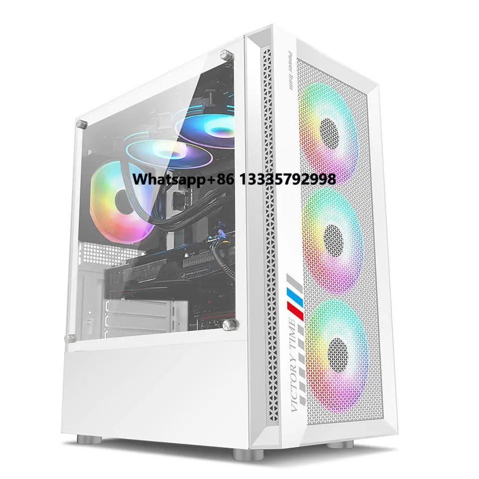 

Best Quality DIY Core I7 11700/16G/512G SSD Motherboard Laptop Case Custom Gaming Pc Desktop Computer