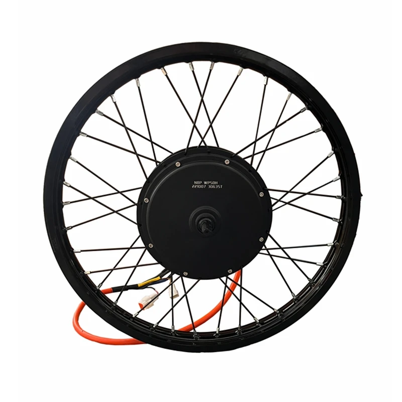 NBpower/QS205 50H V3 48-96V 3000w 5000w ruota motore mozzo bici elettrica 150mm Dropout Ebike moto motore posteriore ruota picco 10kw