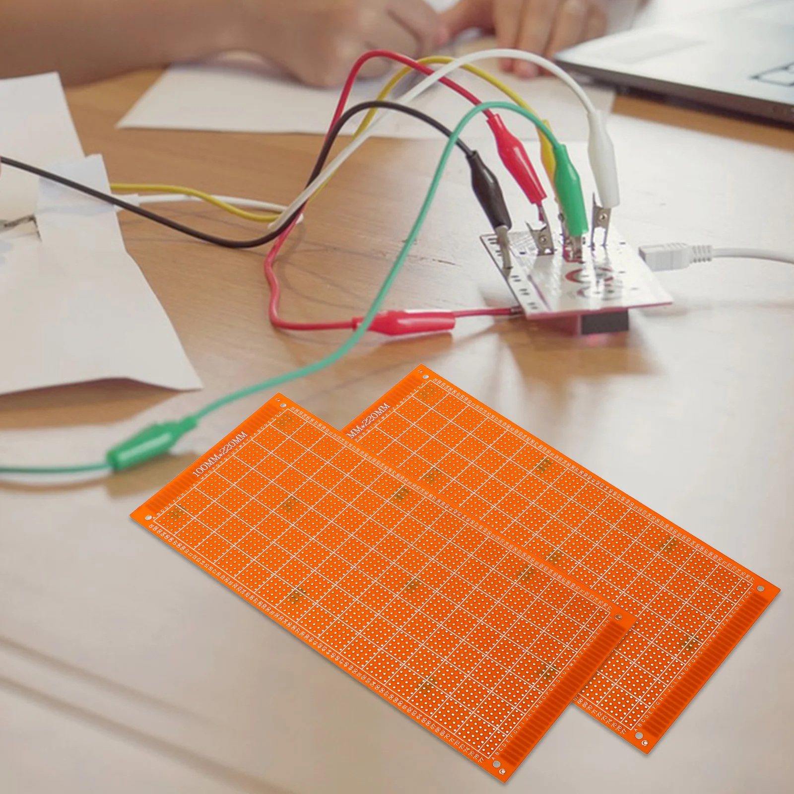 4 pezzi schede universali circuiti stampati durevoli layout del foro isolato per progetti elettronici prototipazione saldatura fai da te
