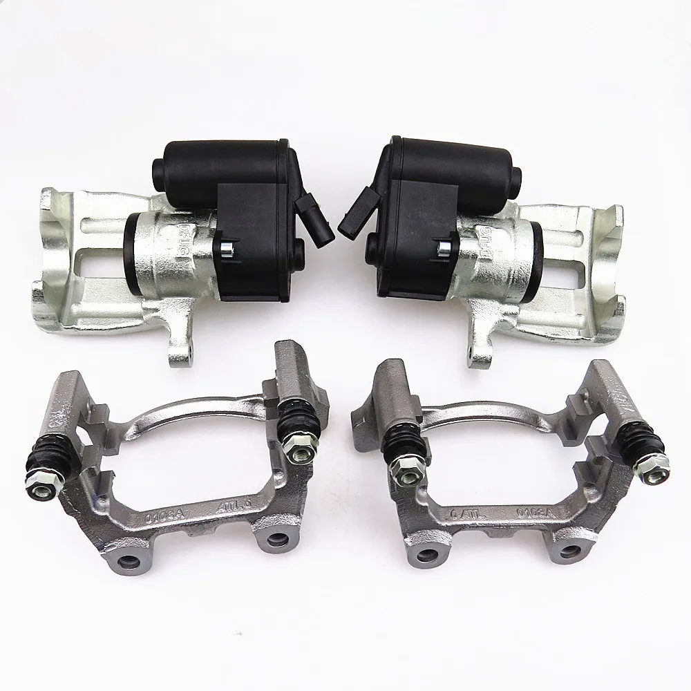 

SCJYRXS Rear Left+Right Handbrake Brake Motor Caliper Pump Assembly For Audi Q3 VW Passat B7 5N0615403 5N0 615 403 5N0615404