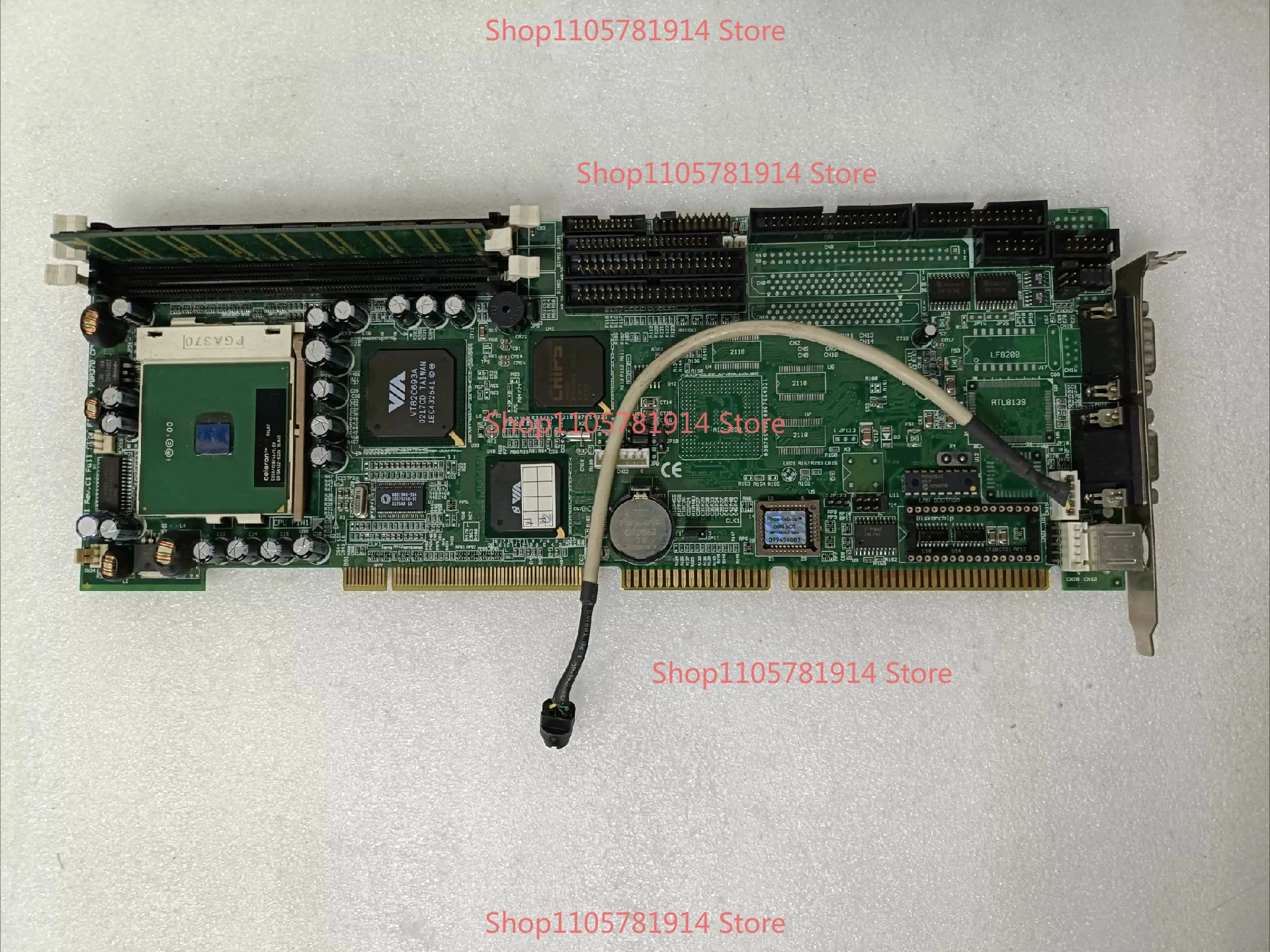 For Axiom SBC8161 Rev. C1 Industrial Computer Main Board, Send Cpu Memory