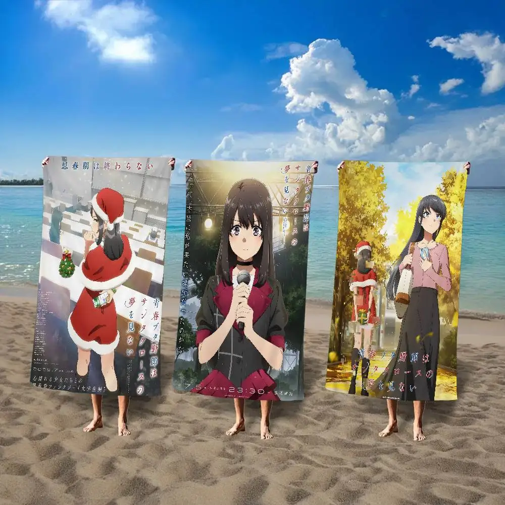 Rascal no sueña a Papá Noel, toallas de playa grandes de microfibra, toalla de arena, toallas de playa, toalla de piscina para viajes, natación, piscina, Yoga