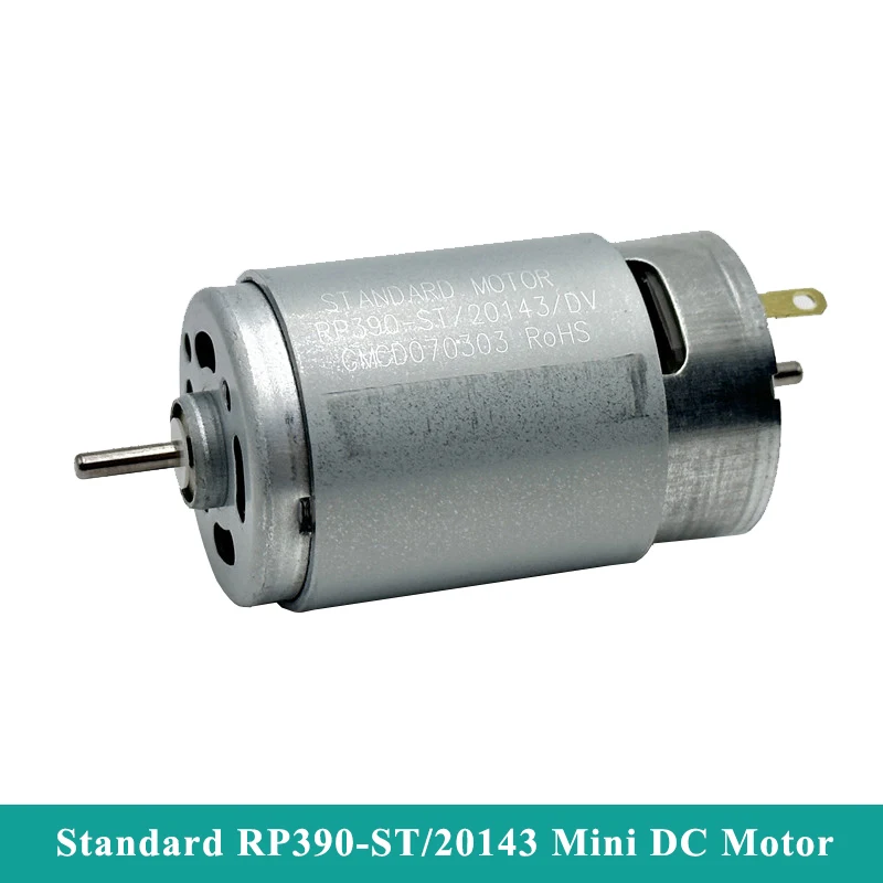 Standard Motor RP390-ST/20143 Mini 28mm Electric Motor DC 12V 18V 24V 10250RPM Carbon Brush Motor DIY Hobby Toy Car Boat Model