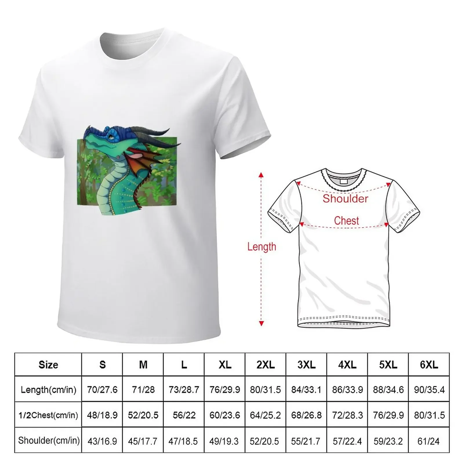 Glory the RainWing T-Shirt anime customs Men's t-shirts