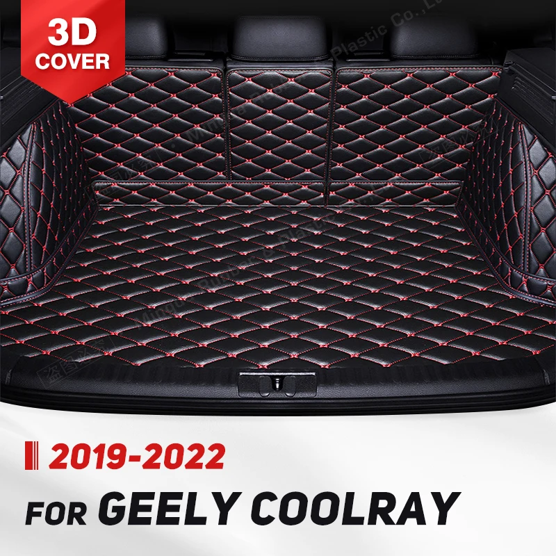 

Auto Full Coverage Trunk Mat For GEELY Coolray 2019-2022 21 20 Car Boot Cover Pad Cargo Liner Interior Protector Accessories