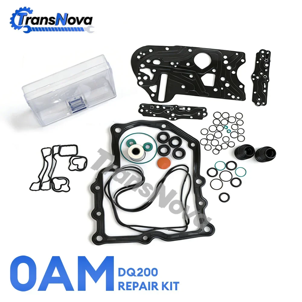 

Ремкомплект гидроблока TransNova DSG 7 0AM DQ200 с прокладками и фильтрами для Audi A3 Q3 VW Golf 7 Skoda Seat