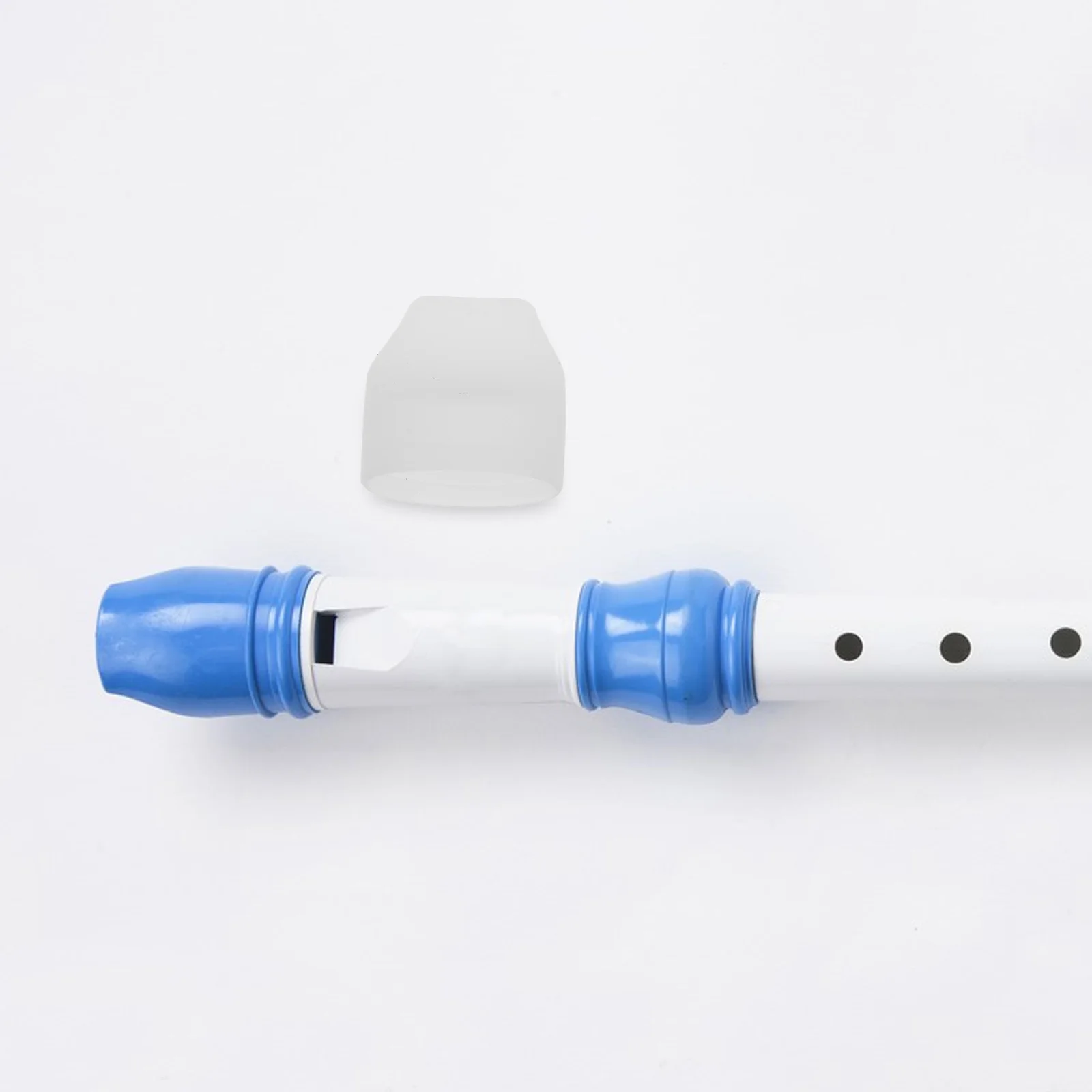 

2Pcs Clarinet Mouthpiece Cover Silicone Sleeve 6-Hole 8-Hole Recorder Protection Long-Lasting Comfortable Clarinet Sleeve