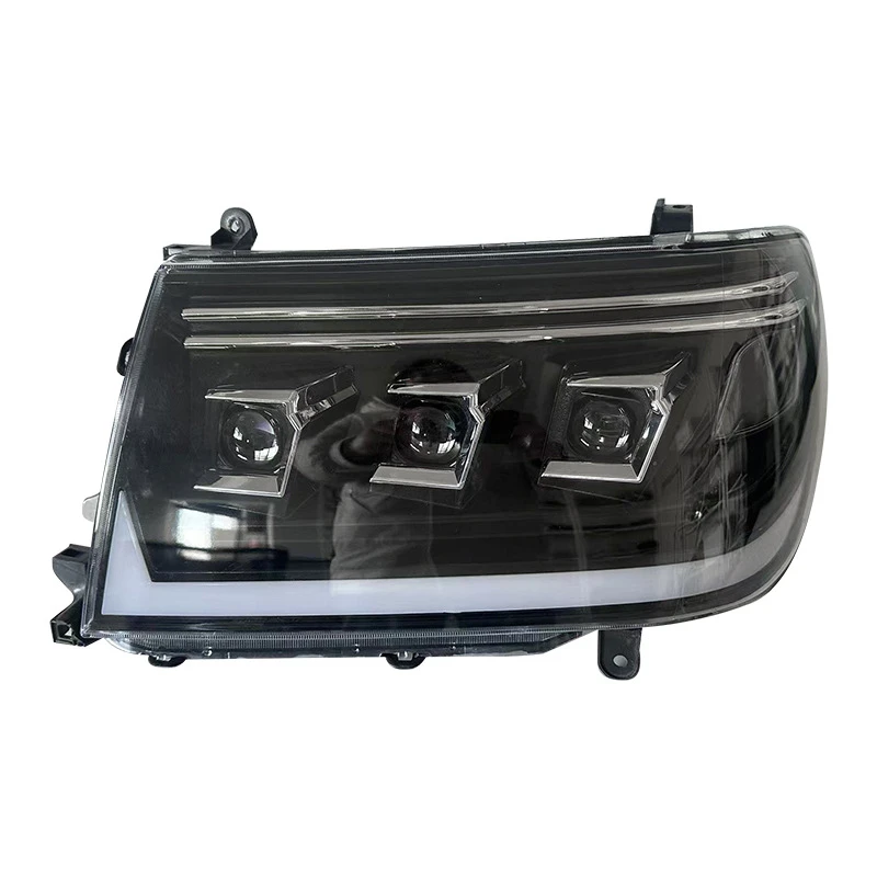 

Suitable for Toyota 98-07 Land Cruiser LC100 Headlight Assembly 4500 4700 Modified LED Daytime Running Light Turn Signal Light