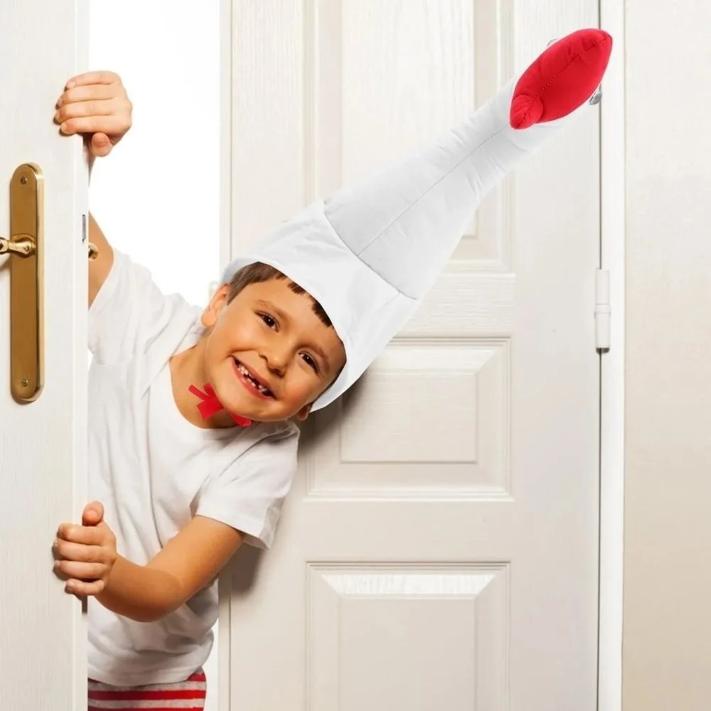 

Белая/розовая плюшевая шапка-головной убор в виде гуся, мягкая, регулируемая, легкая, в мультяшном стиле, креативной формы