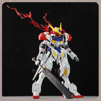 Barbatos Lupus ASW-G-08 Assembly Model Kit 1/144 Apls Hg Action Figure With Water Sticker Blood Bar Mecha Toy Collection Gifts