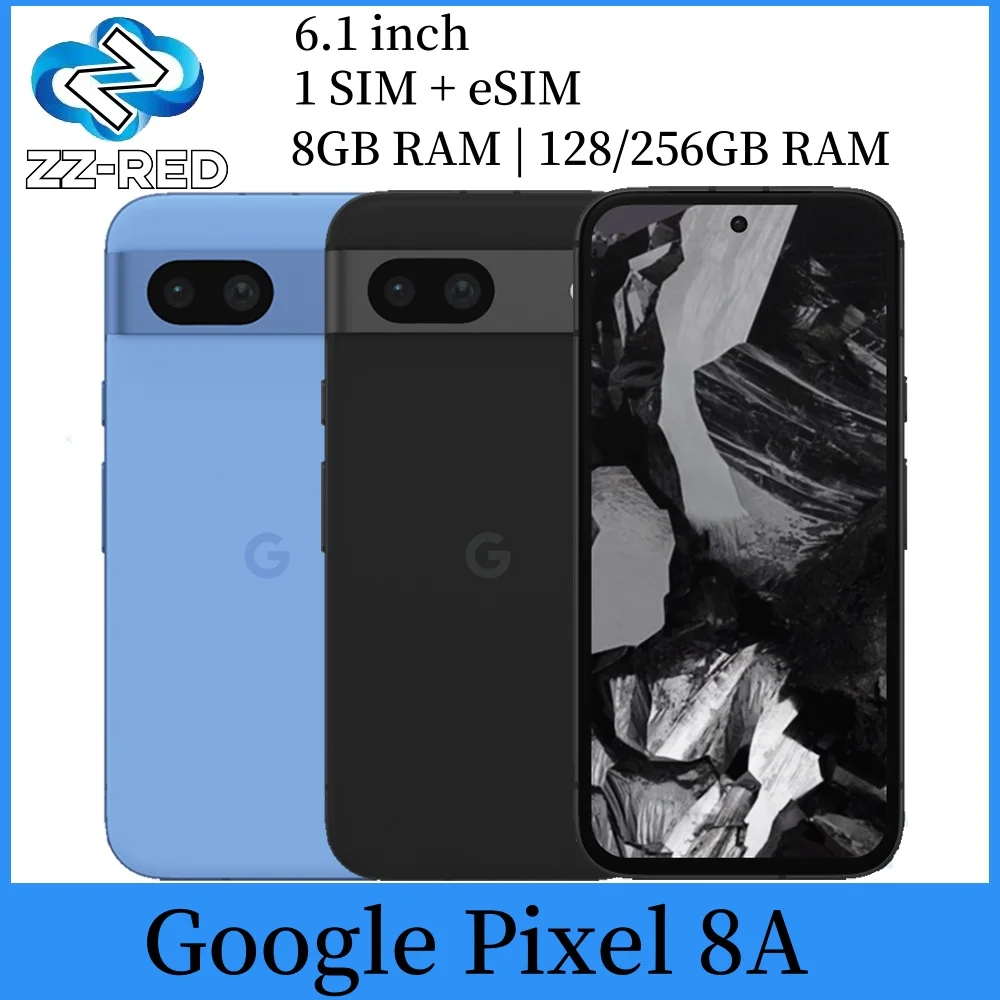 Google Pixel 8A 5G Original Smartphone 8GB RAM 128GB ROM 6.1