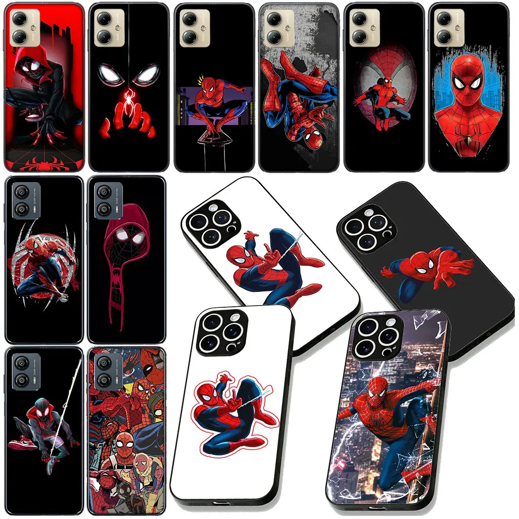 Phone Cover for Xiaomi Poco C75 C65 C71 X7 X6 X5 M7 F6 F7 Ultra Pro 4G 5G Case Spider Man Super Hero Marvel Spiderman Coque