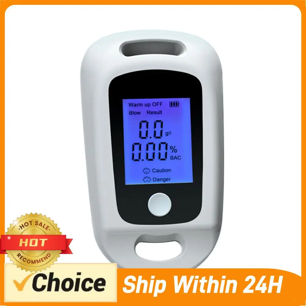 

Мини-алкотестер профессиональный с ЖК-дисплеем, портативный, высокоточный, для личного использования