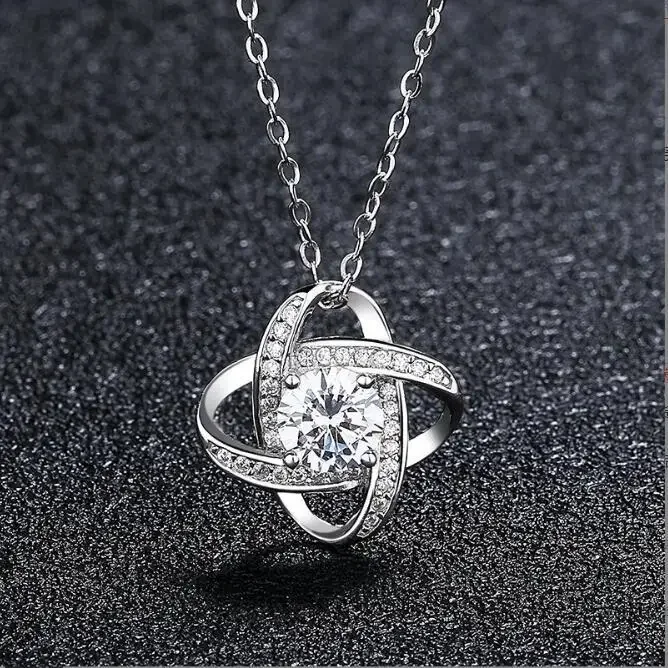 Girls Hollow Inlaid Zircon Pendant Necklace, Accessories Best Friend Birthday Gift, To My Unbiological Sister Series Necklace