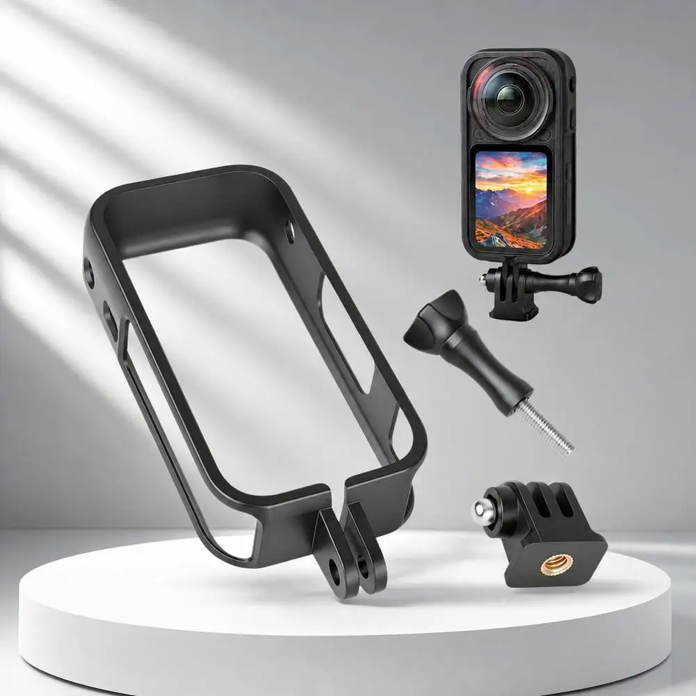 Protective Frame Case For Insta360 X6 Quick Release Expansion Cage PVC Housing Shell Camera Accessories