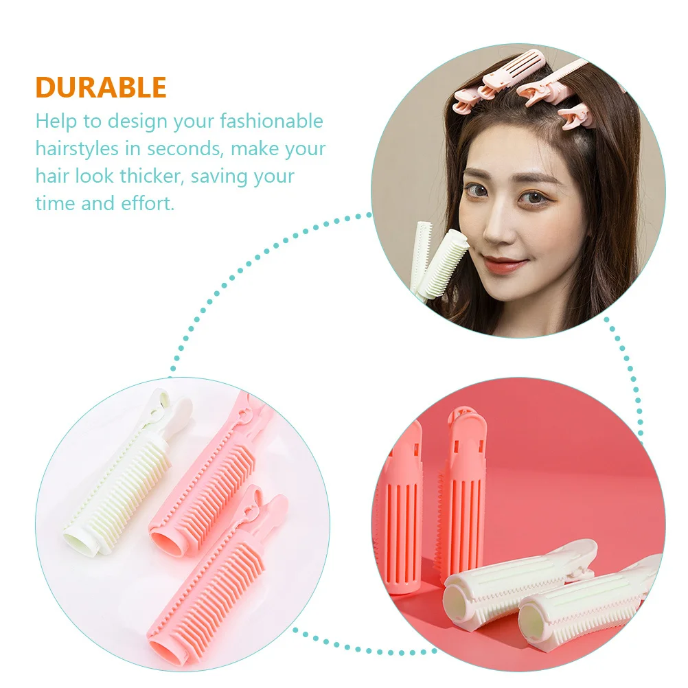 10 قطع من مشابك تجعيد الشعر للشعر القصير، تغيير سريع النمط، للاستخدام الاحترافي في الصالونات المريح