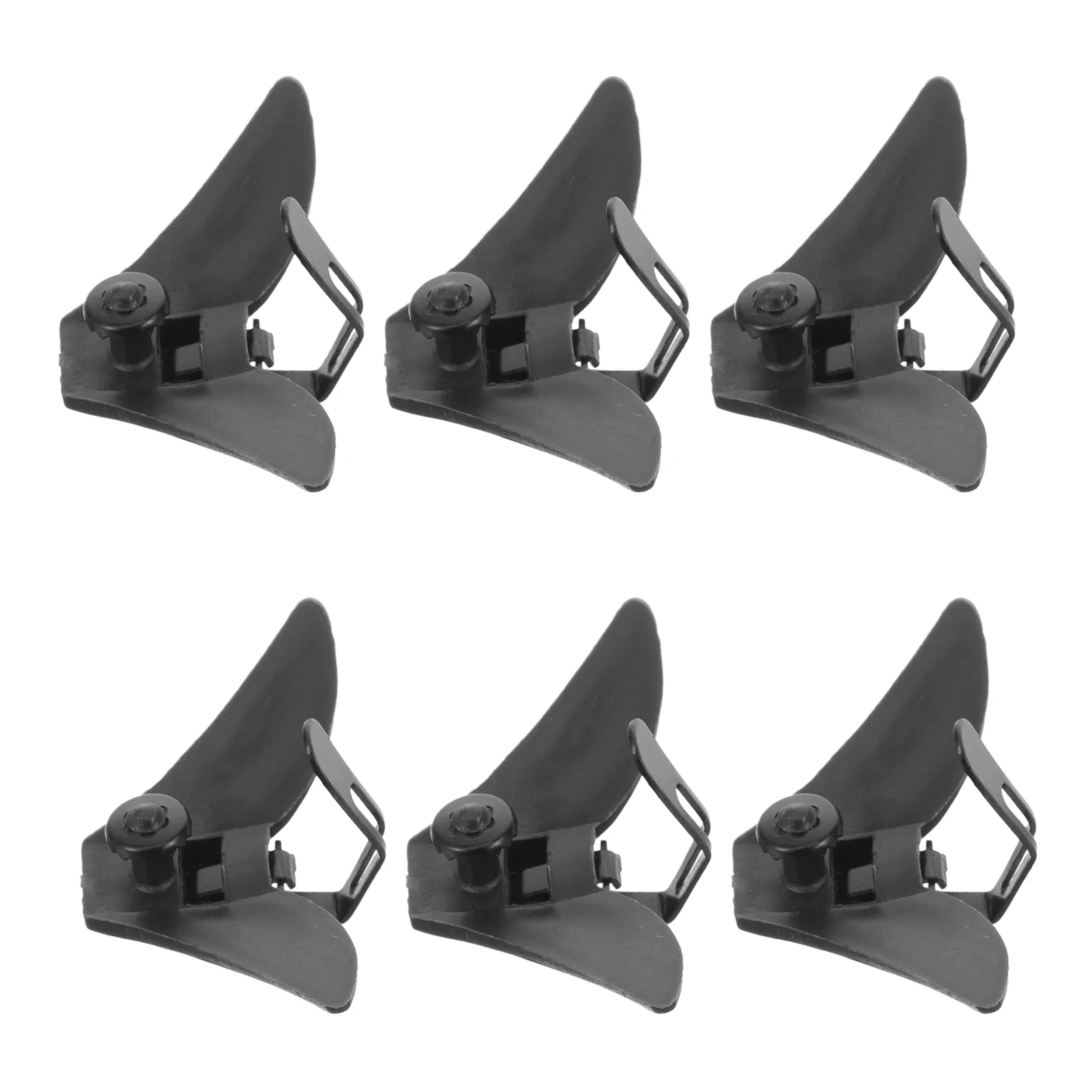 

10 Pcs Tie Fastening Buckle Clip for Wedding Men Necktie Classic Clips Banquet Plastic Man