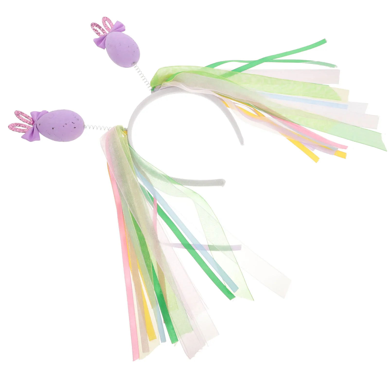 

1pcs Colorful Egg Headband Bunny Ears Adults Kids Hairband Adjustable Size Easter Party Birthday Accessories Women Girls Cartoon