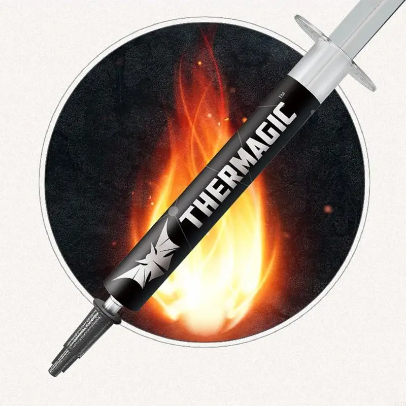 مركب 3 مل مركب CPU مروحة مروحة التبريد السيليكون المعجون الحراري لإنتل لمعالج معالج زيت زيت الكمبيوتر