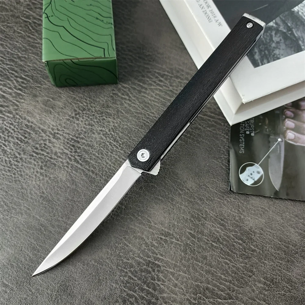 

CR 7097 CEO Gentleman's Folding Knife 8Cr13Mov Blade GFN Handles Flipper Assisted Outdoor Camping Survival Pocket EDC Tools