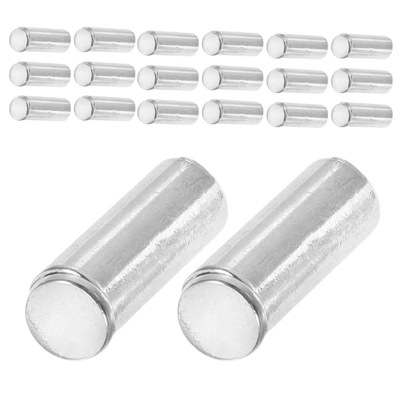 24Pcs Metal Cord End Caps Zinc Alloy Aglets Secure Replacement Shoelace Ends for Hoodies Drawstrings Pants Jackets Paracord
